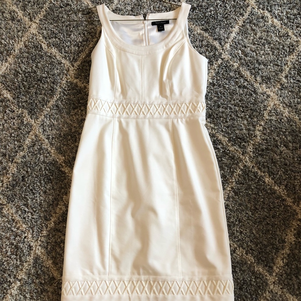 White House black market white dress - Picture 1 of 6
